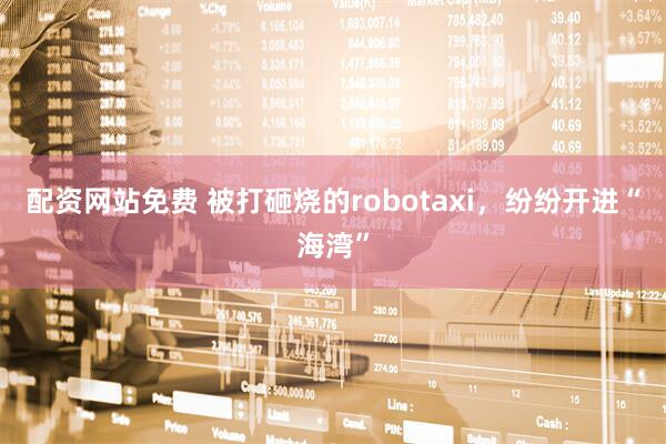 配资网站免费 被打砸烧的robotaxi，纷纷开进“海湾”